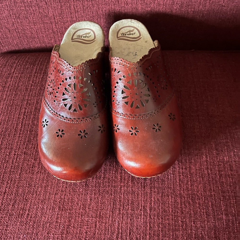 Dansko Skylar Perforated Design Clogs